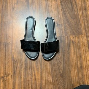 Black Aldo Sandals.